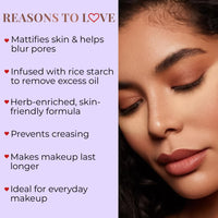 Just Herbs HD Makeup Setting Powder With Rose Extracts & Rice Starch (Pink, 15 g)