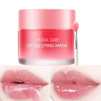 Huda Girl Lip Sleeping Mask | Lip Mask Overnight for Soft, Smooth & Plump Lips | Naturally Glowing Lips | Sleep Mask for Women for Girls | Lip Mask for Dark Lips & Lasting Hydration
