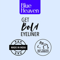 Blue Heaven Get Bold Matte Finish Eyeliner Gel (Black, 7 Ml)