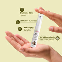 La Pink Young Forever Under Eye Serum with White Haldi, Licorice & Vit B3 (Niacinamide) | Reduces Dark Circles, Fine Lines & Puffy Eyes | 100% Microplastic Free Formula | Women & Men (15ml)