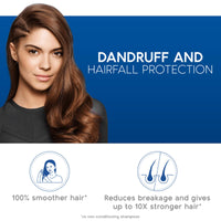 Head & Shoulders 2-in-1 Anti hairfall, Anti Dandruff Shampoo + Conditioner for Women & Men, With Almond Milk (340 ml)