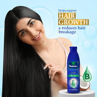 Parachute Advansed Gold Biotin & Coconut Hair Oil | Deep Nourishment for Fuller Hair| No Paraben or Silicone | 300ml