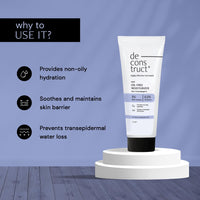 Deconstruct Oil-Free Moisturizer For Oily Skin | 3% NMF Complex + 0.2% Panthenol | Lightweight Gel Moisturizer | For Oily to Combination Skin | 50gm