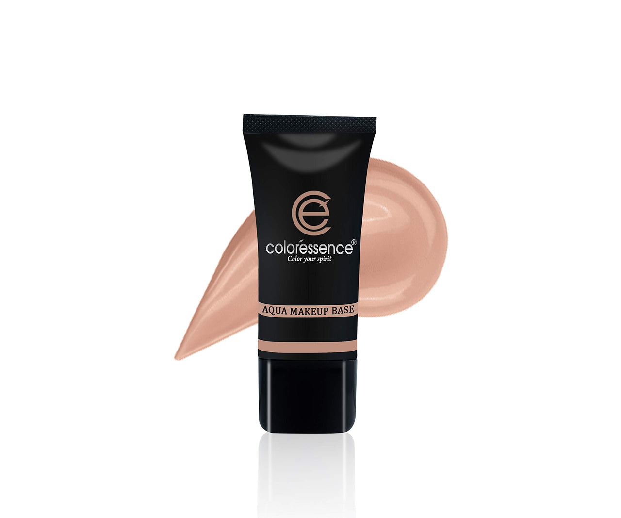 Coloressence Aqua Make Up Base Matte Full Foundation Gel, Brown, 35Ml Matte Finish, All Skin Type