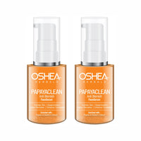 Oshea Herbals Papayaclean Anti Blemish Serum for All Skin Types | Lightens Blemishes & Hydrates Skin with Deep Cleansing | Enriched with Papaya, Pea Extract & Mulberry Extract 30ml (Pack of 2)