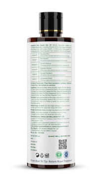 Singular Ever Guard Hair Oil for Healthy Scalp & Promoting Hair Growth | Pure & Natural Cold Pressed Oil Infused with Nature's Best Almond, Amla, Bhringraj, Coconut, Fenugreek, Jojoba, Rosemary Oil with Vitamin E | Ideal for Protecting & Maintaining of He