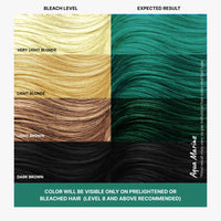 2.Oh! Italian- Aqua Marine Hair Color For Women & Men | Ammonia-Free DIY Semi Permanent Hair Color | Enriched with Argan Oil | Lasts upto 12-15 Washes