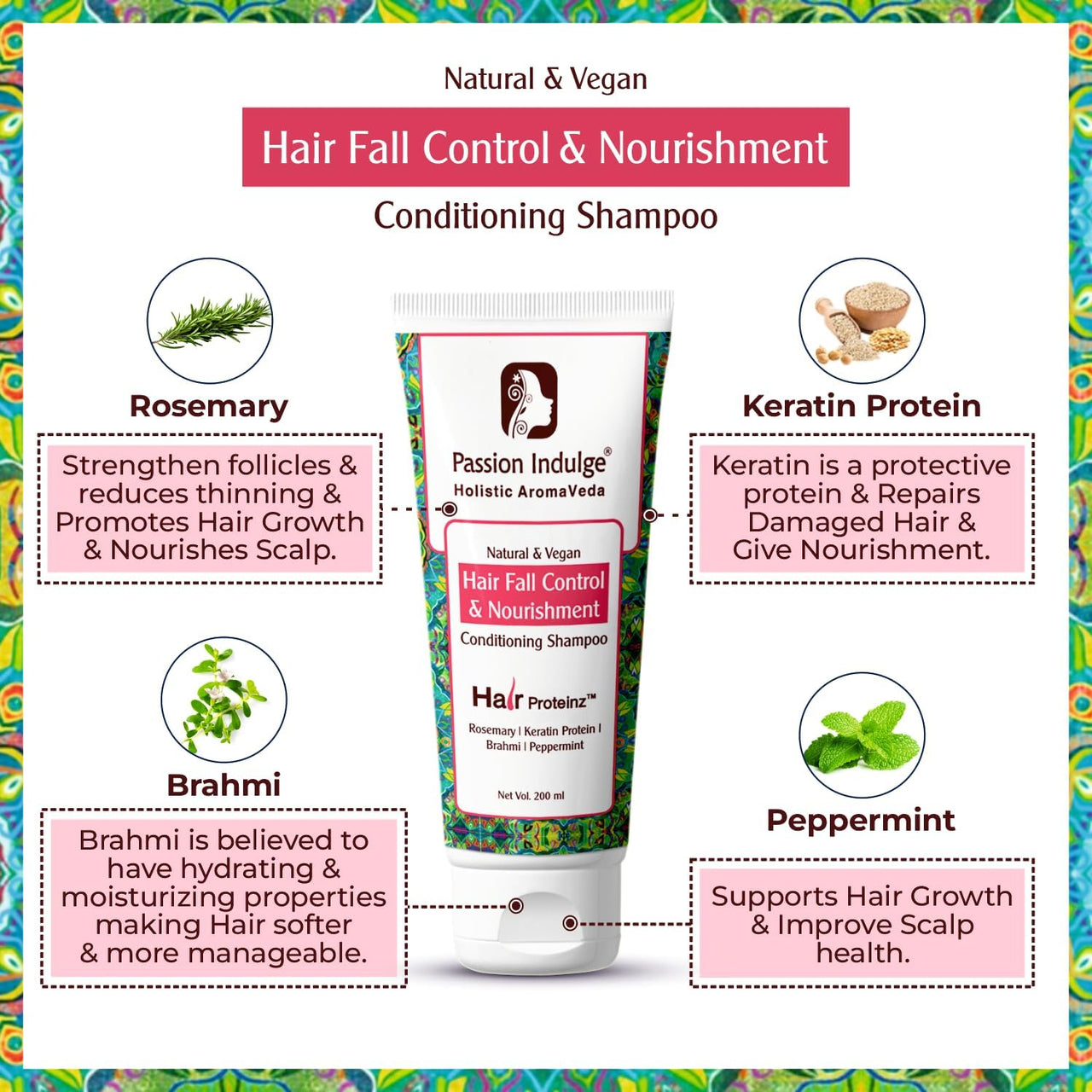 Passion Indulge Hair Proteinz Shampoo & Hair Proteinz Spa - Smooth & Healthy Hair