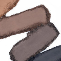 PAC Eyebrow Definer Palette (4 colors) | Comes with 2-in-1 Angled & Spoolie Brush | Fine Buildable Powder Formula | Long Wearing & Blendable Shades | 4G