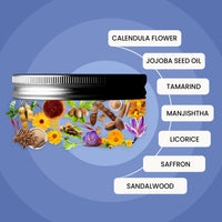 WildOak Night Cream With Vitamin A for Anti-Aging, Fine Lines & Wrinkles | Dark Spots, & Blemishes | Glowing Skin | 6x Power of Saffron, Sandalwood, Licorice, Tamarind Seed, Calendula & Jojoba | 50gm