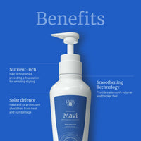 Gypsy Syrup Mavi Shampoo for Smoothening And Frizz Control | Repairs damaged hair and boosts hair growth | Emulsion Wash - 300g