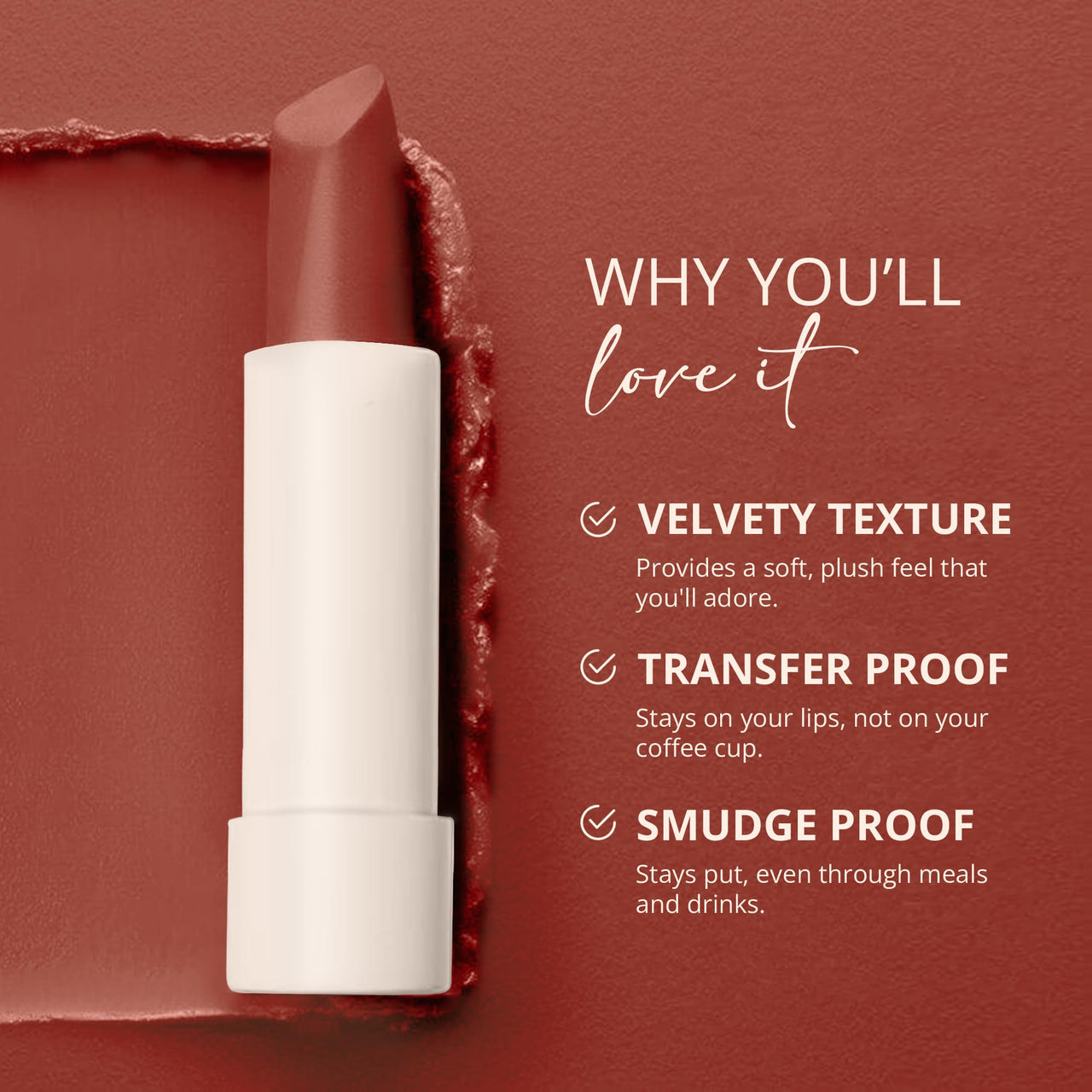 Carlton London Velvet Satin Glitterati Bullet Long Stay Lipstick |Enriched with Vitamin E, Castor oil | Intense Colour, Moisturised Lips, Smooth & Light |Upto 8 hrs - 4Gm. (mimosa)
