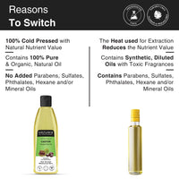 Soulflower Organic Castor Hair Oil 225ml | Cold-Pressed & Clinically Proven for Hair Growth | Stronger Hair, Skin Hydration & Nail Care | 100% Pure & Natural | No Mineral Oil or Parabens