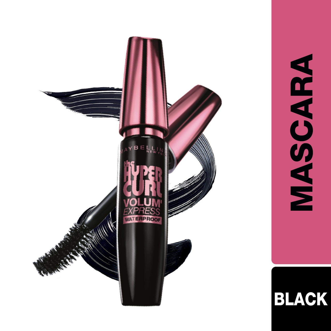 Maybelline New York Fit Me Concealer,10 Light, 6.8ml And Maybelline New York Hypercurl Mascara Waterproof, Black, 9.2ml