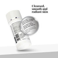 iCosmetiques Face Wash Powder |Pure Vitamin C, E, Niacinamide, Neem, Aloe Vera, Green Tea |Gentle Exfoliating, Deep Cleanse, Brighten & Nourish all Skin Type |Unisex Total Care Formula |30g (60 wash)