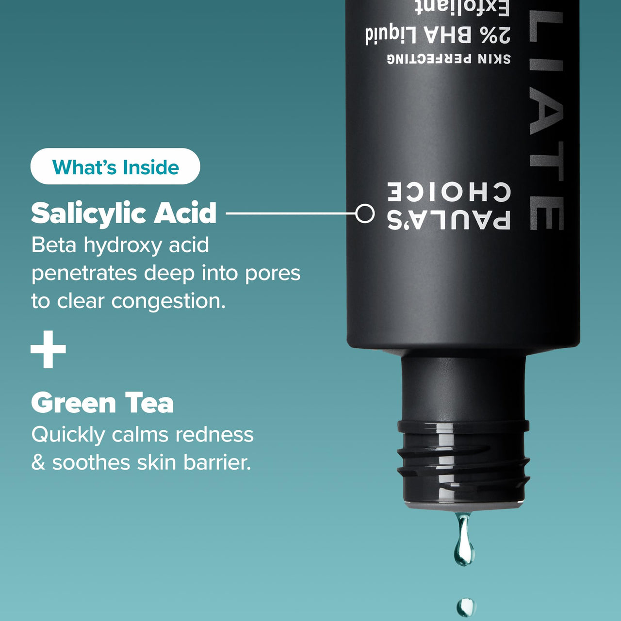 PAULA'S CHOICE SKIN PERFECTING 2% BHA Liquid Salicylic Acid Exfoliant-Facial Exfoliant for Blackheads, Enlarged Pores, Wrinkles, Fine Lines- 30 ml Bottle (Travel Size) (22016)