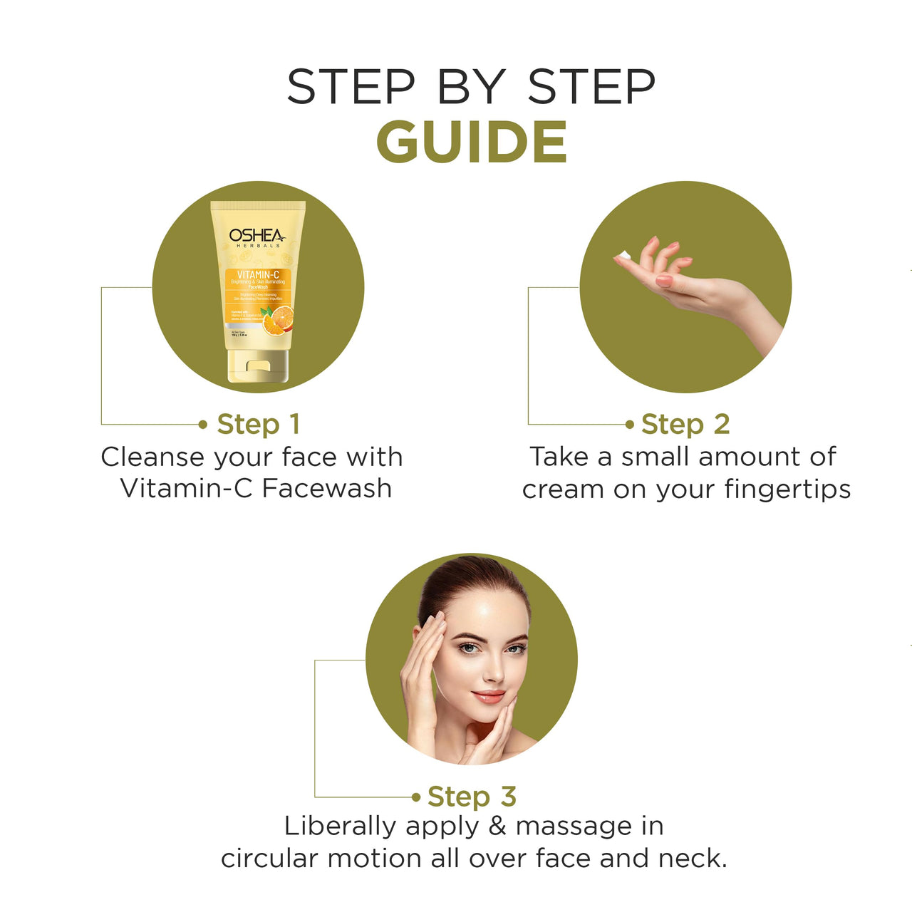 Oshea Herbals Brightening & Skin Illuminating Face Cream For All Skin Types | Hydrates, Fades Age Spots & Refines Texture| Enriched with Mulberry Extract & Vitamin C - 50 g