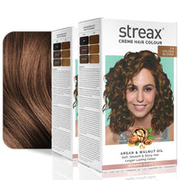 Streax Cream Hair Color for Unisex, 120ml - 4.3 Golden Blonde (Pack of 2)
