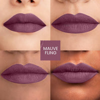 Lakmé Forever Matte Liquid Lip Colour, Mauve Fling, 5.6 ml & Lakme Forever Matte Liquid Lip Colour, Red Cherry, 5.6 ml