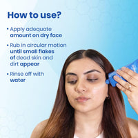 Bio Essence Scrub Free Exfoliation Gel Cleanser|Royal Jelly|Boosts Skin's Absorption For Cream,Serum,Oil|Removes Dead Skin|Brightens Skin|Moisturises For Glowing Skin|No Dryness Gentle|60 Gm