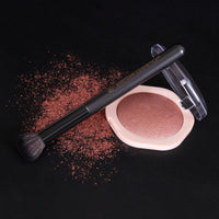 Shryoan Face Highlighter Makeup Fan Brush| Precise Synthetic Brushes With Feather Soft Touch & Perfect For Highlighting