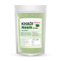 Khadi Omorose Neem Leaves Powder For Skin & Hair,100 Grams Zipper Stand Pouch