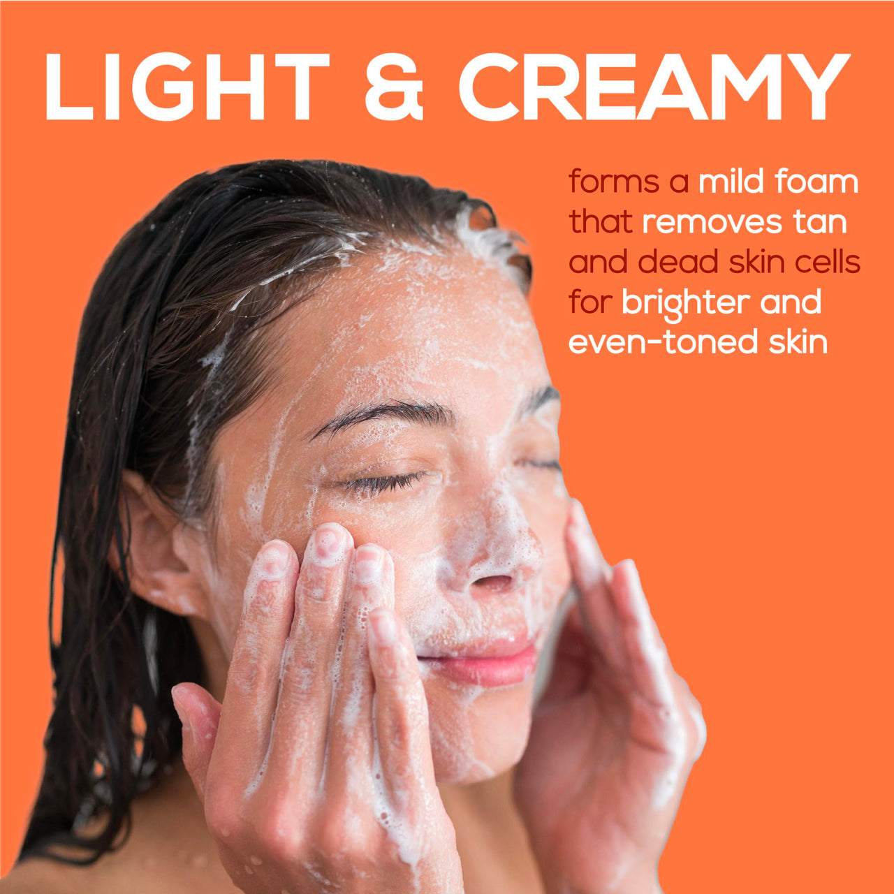 Joy Skin Fruits Spots & Tan Clear Face Wash 100ml x2 | Enriched with Papaya & Vitamin C + A | For Healthy Glowing skin | Suitable for All Skin Types