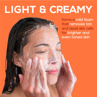 Joy Skin Fruits Spots & Tan Clear Face Wash 100ml x2 | Enriched with Papaya & Vitamin C + A | For Healthy Glowing skin | Suitable for All Skin Types
