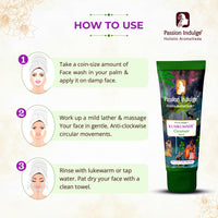 Passion Indulge Kumkumadi Kit-Kumkumadi Natural Handmade Bath Bar, Kumkumadi face Cleanser & Kumkumadi Facial oil