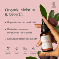 Juicy Chemistry Organic Jojoba Oil, 30 Ml | 100% Pure, Cold Pressed & Virgin | Carrier Oil For Skin, Hair & Cuticles | Naturally Rich In Vitamin E & Ceramides | Deeply Moisturising Anti-Ageing Oil