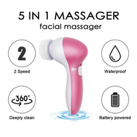 NutriGlow Wine Facial Kit with Red Grape Extracts – 6-Step Skincare Routine for All Skin Types, 260g | Includes Free 5-in-1 Face Massager for Men & Women