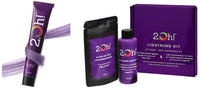 2.Oh! Italian-Lavender Hair Color DIY Kit | Semi-Permanent Color + Bleach for Highlights | With Plex & Argan Oil | Lightening Kit for Women & Men