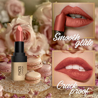 FACES CANADA Comfy Matte Velvet Touch Lipstick - Rose Macaron 09, 4.2g | Velvety Matte Finish | 8HR Longstay | Intense Colour | Hydrating Lips | Smooth Application