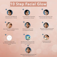 O3+ Radiance Skincare Combo With Bridal Facial Kit Oxygenating Glow Skin 81g,Bridal Radiance Facewash 75g & Sunscreen 75g