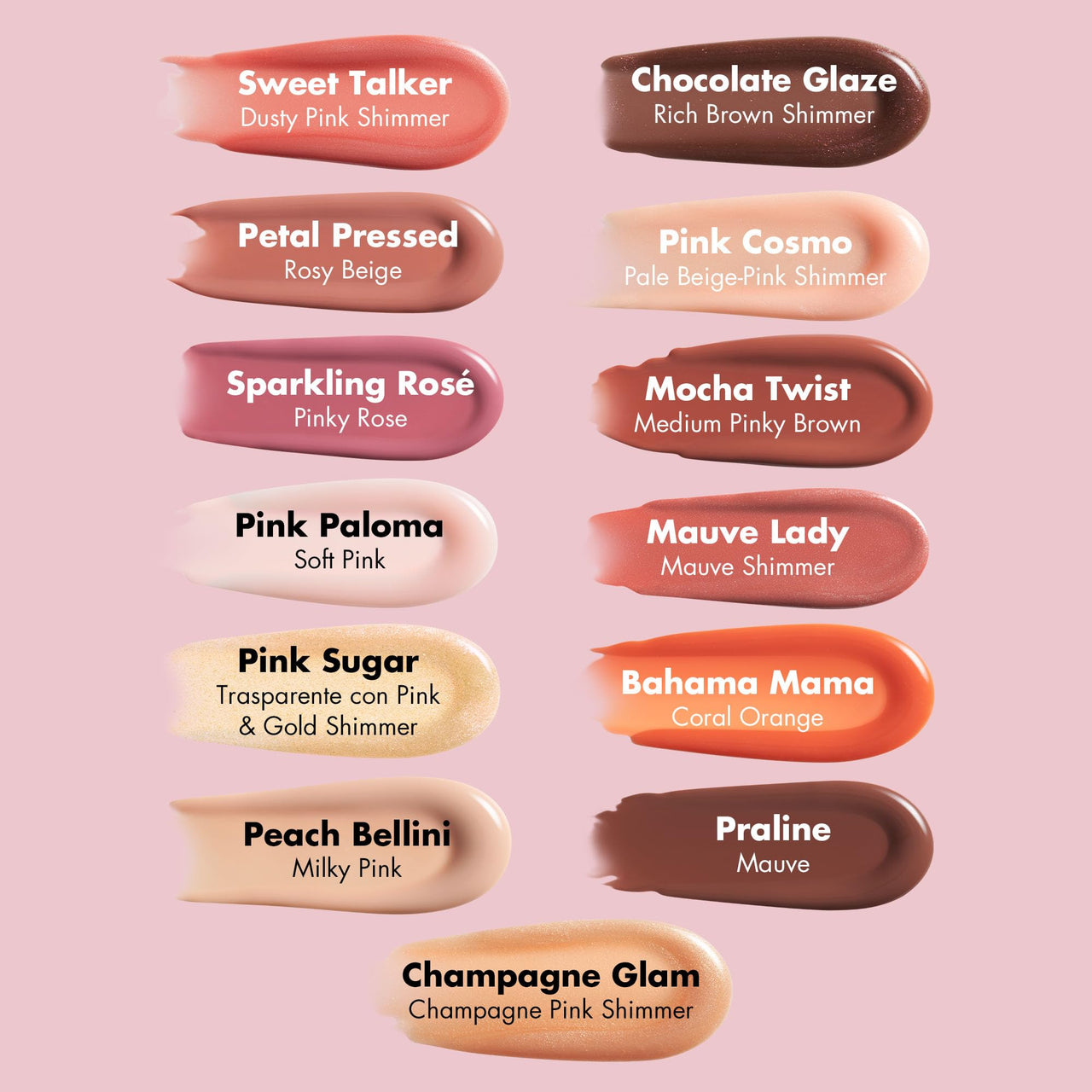 e.l.f. Lip Plumping Gloss, High-Shine Sheer Color, Hydrates & Creates Fuller Lips With Vitamin E, Vegan & Cruelty-Free, Sweet Talker, 0.09 Fl Oz