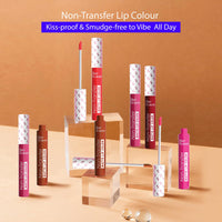 Blue Heaven Non Transfer Lip Color | Liquid lipstick Waterproof & Smudge Proof | Intense Pigment | Long-Lasting upto 8hr | Matte Finish with Hydrating Formula | 203 | 3GM