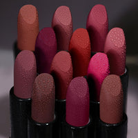 Ruby's Organics Semi-Matte Lipstick for Women All Indian Tones- Highly Pigmented, Moisturizing, Non Drying, Lightweight and Long Lasting- Lip Makeup, Synthetic Chemical Free- Pink Rhubarb, 3.7g