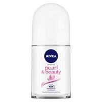 Nivea Body Lotion, Extra Whitening Cell Repair SPF 15, For All Skin Types, 400ml & Deodorant Roll On, Pearl & Beauty, 50ml