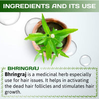 INDUS VALLEY Bio Organic Natural And Pure Bhringraj Powder | Eclipta alba with Herbal Henna Powder Set of 2 for Hair Care - (100g*3 =300g)