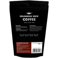 Colombian Brew Cinnamon Filter Coffee Powder, Arabica Roast & Ground, 250g & Colombian Brew Mint Filter Coffee Powder, Arabica Roast & Ground, 250g