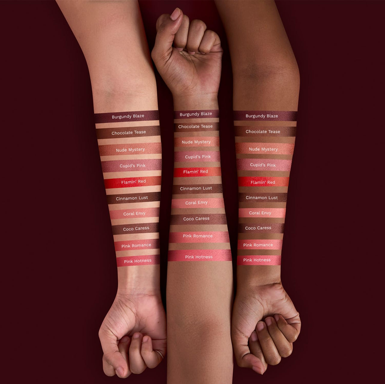 Pilgrim Matte Me Up Bullet Lipstick 4.2g | Creamy, Lightweight, Bold, Non Drying | SPF 30 | Enriched With Hyaluronic Acid & Spanish Squalane | Lipstick for dusky skin tone | Coral Untamed Red-22