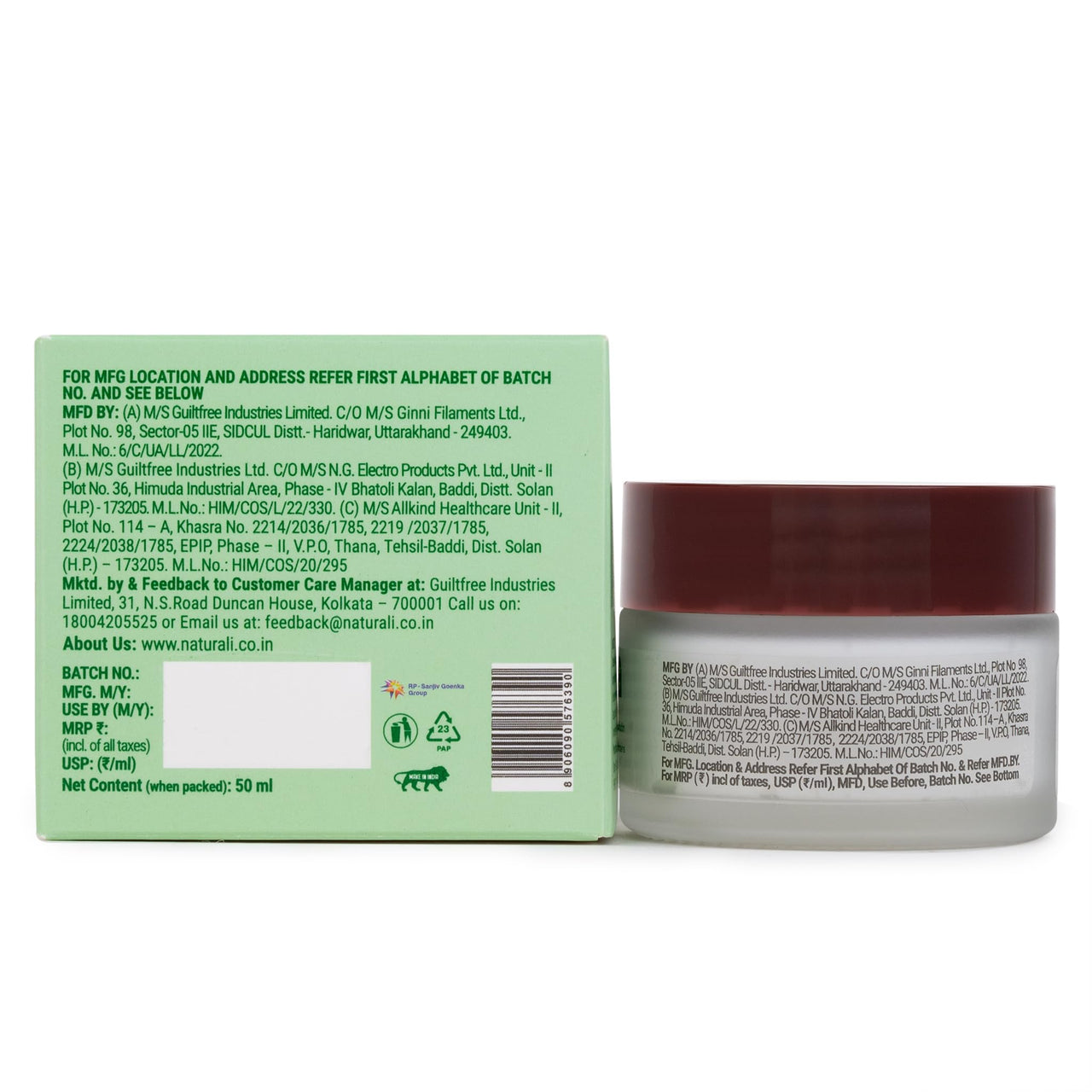 Naturali Pigmentation Corrector Moisturiser | With Superfoods Oat, Pea & Alpha Arbutin | Helps Fade Pigmentation | Evens Skin Tone & Lightens Dark Spots | Paraben-free | For All Skin Types | Best Dark Spot Corrector Moisturiser | 50ml
