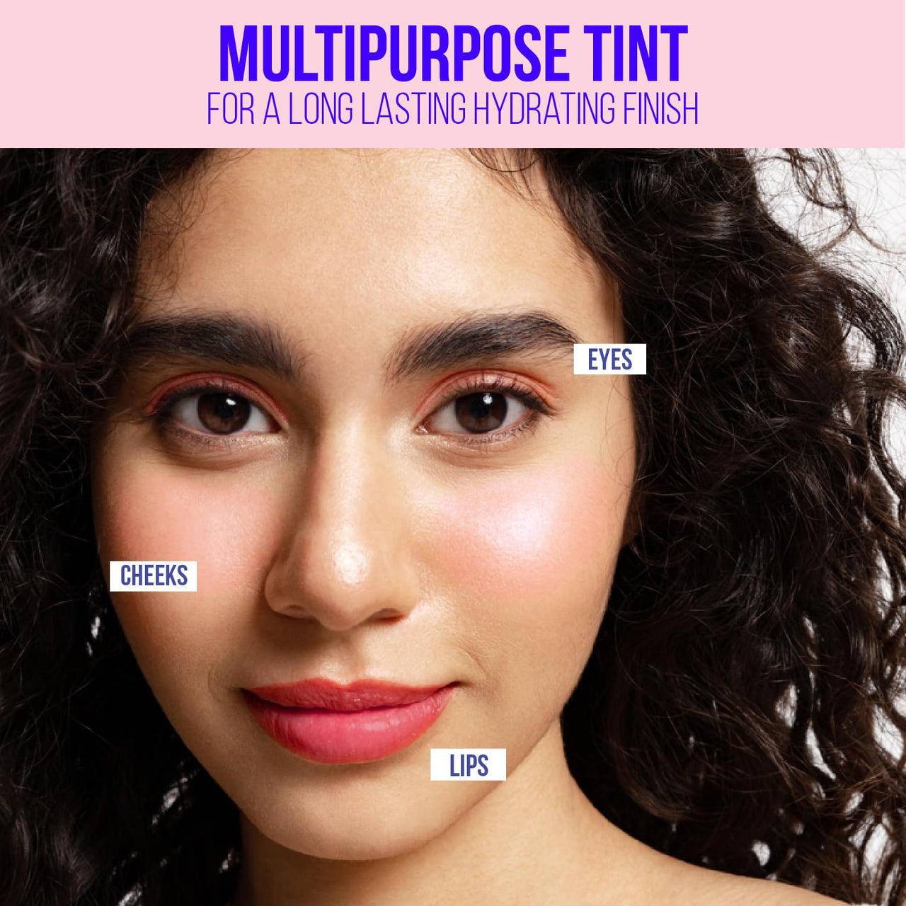 Blue Heaven Blush & Juicy Lip & Cheek Tint Infused with Pomegranate & Strawberry Extract | Multipurpose 3 in 1 Lip Tint | Long Lasting, Water Proof & Hydrating Liquid Blush, Watermelon Juice, 9ml