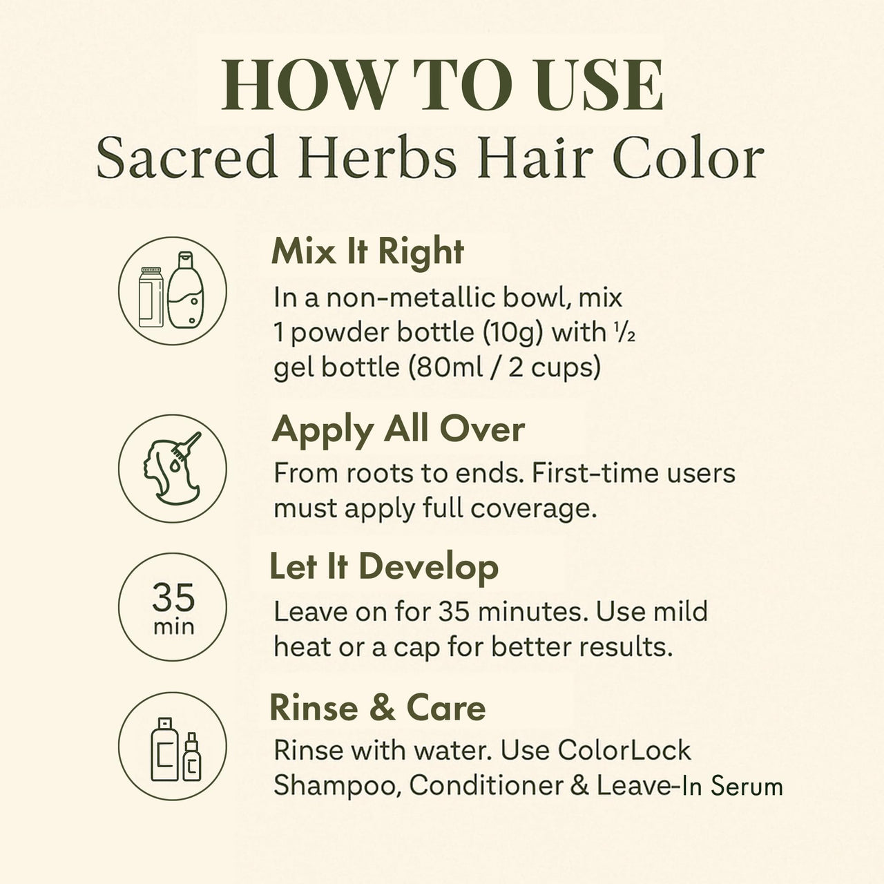 SACRED HERBS Ammonia & PPD Free Organic Gel Hair Color | pH Neutral | Long Lasting Colour with 100% Grey Coverage | Conditioning & Damage Free Natural Hair Coloring for Men & Women Burgundy 3.60 - 240ml+20gm
