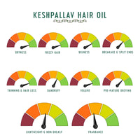 Avimee Herbal Keshpallav Hair Oil For Men & Women | Promotes Hair Growth & Reduces Hair Fall | With Rosemary, Castor, Amla, Coconut and Bhringraj Oil | Mineral Oil Free | 100 ml