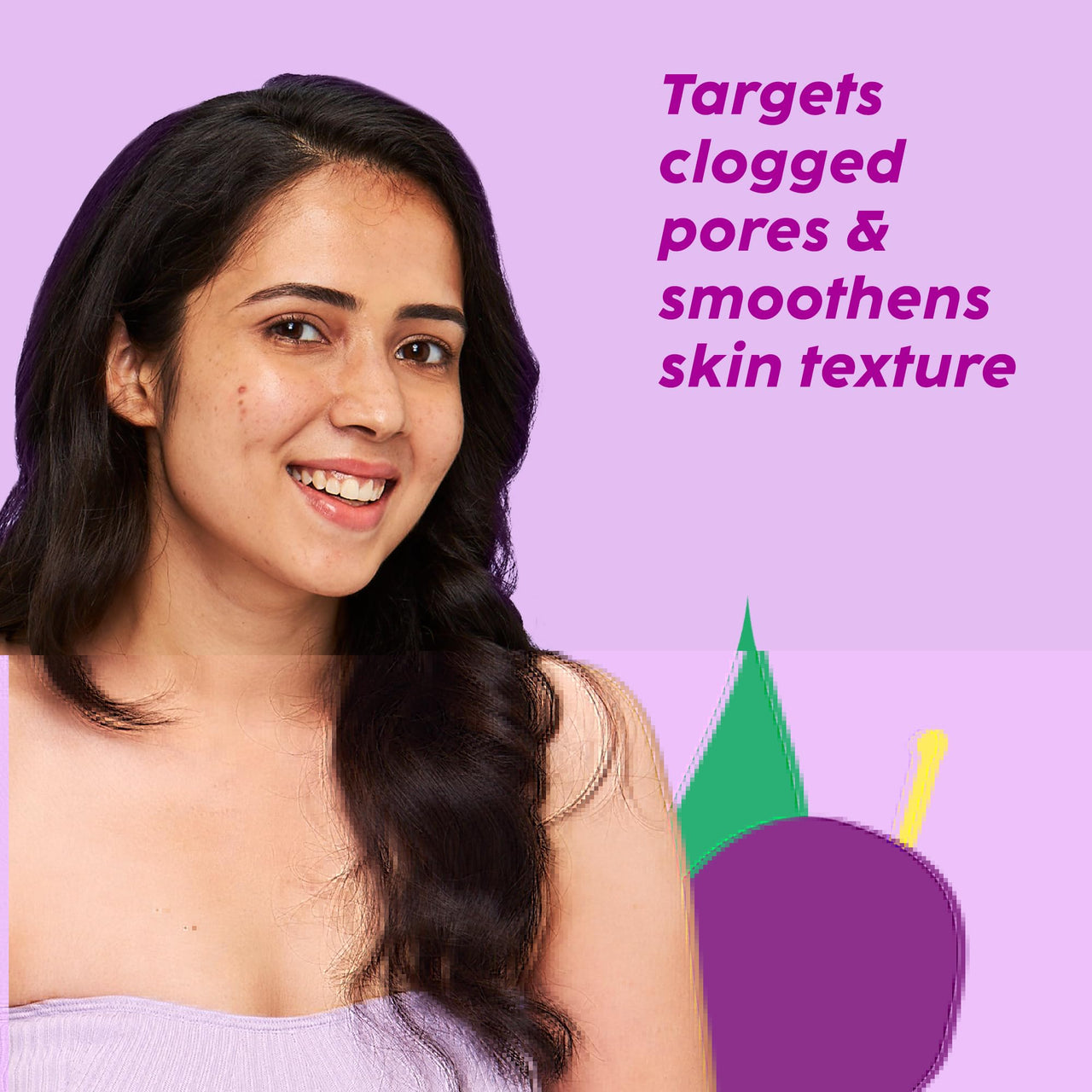 PLIX - THE PLANT FIX Jamun Clarifying Fruity Toner (150 Ml)|With Niacinamide & Jamun Extract|Targets Clogged Pores & Smoothens Skin|For Oily & Acne Prone Skin|Alcohol Free, For Women & Men