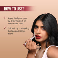 Swiss Beauty Non-Transfer Matte Cat Lip Crayon | Water-Resistant | Long-Lasting 8 Hours Stay | Retractable Lip Crayon | Shade - Wicked Wine, 1.5g |