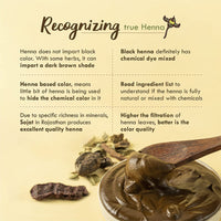 Nat Habit Ready-to-Apply Fresh Henna Paste and Indigo Powder Combo, Pre-Soaked in Black Tea and Herbs,100% Natural Rajasthani Henna & Indigo Powder For Natural Black Hair (440g + 85g)