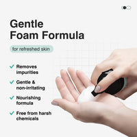 Cureskin Gentle Cleanse Brightening Face Wash with Lactic Acid AHA Foam Face Wash for Women and Men | Face Wash for Men and Women, 100 ml (Pack of 2)