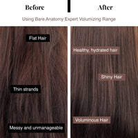 Bare Anatomy Volumizing Shampoo + Hair Mask Kit | Volume For Upto 24 Hrs | Powered By Peptides & Rich Milk Protein | Strong & Bouncy Hair | Paraben & Sulphate Free | Women & Men | 250ml + 250g